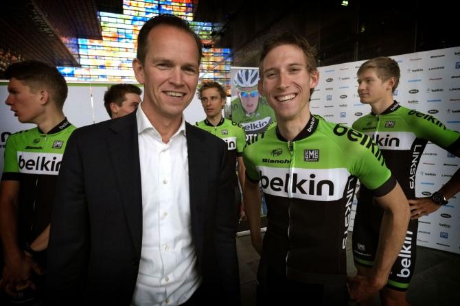 click to enlarge Richard Plugge e Bauke Mollema