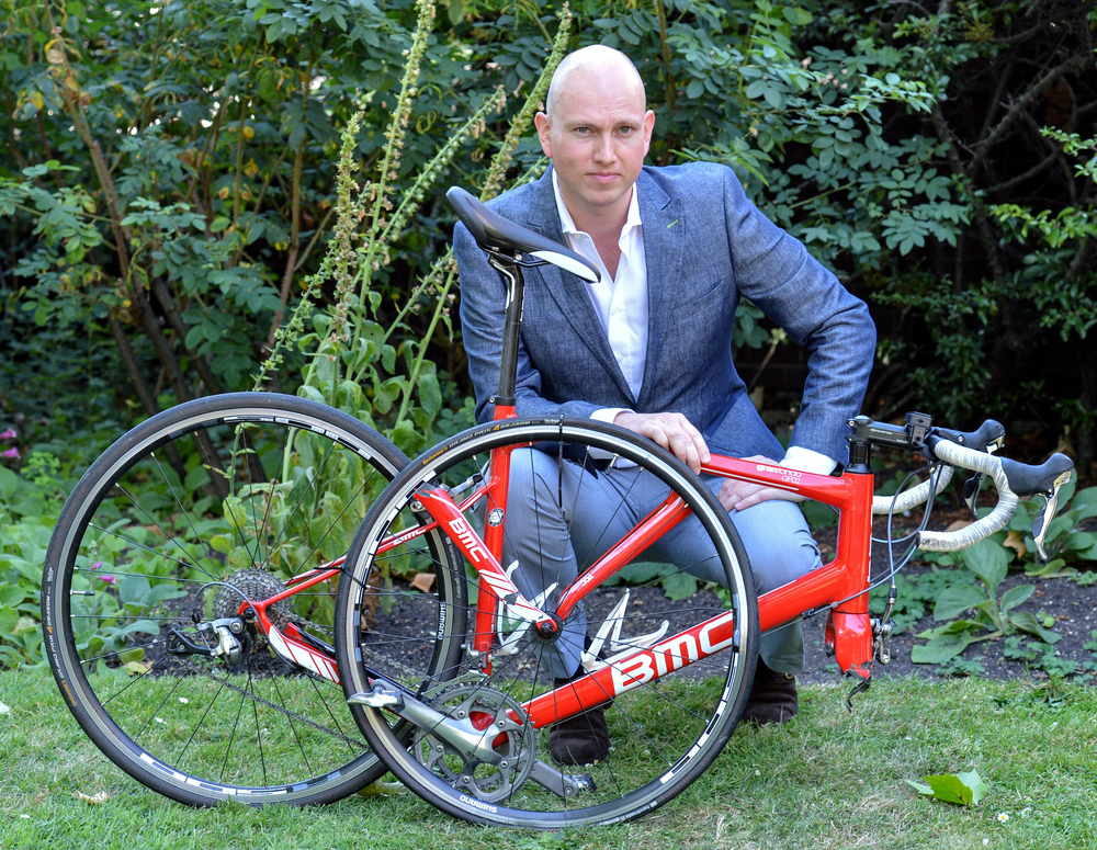 Patrick Knetemann e la sua bici