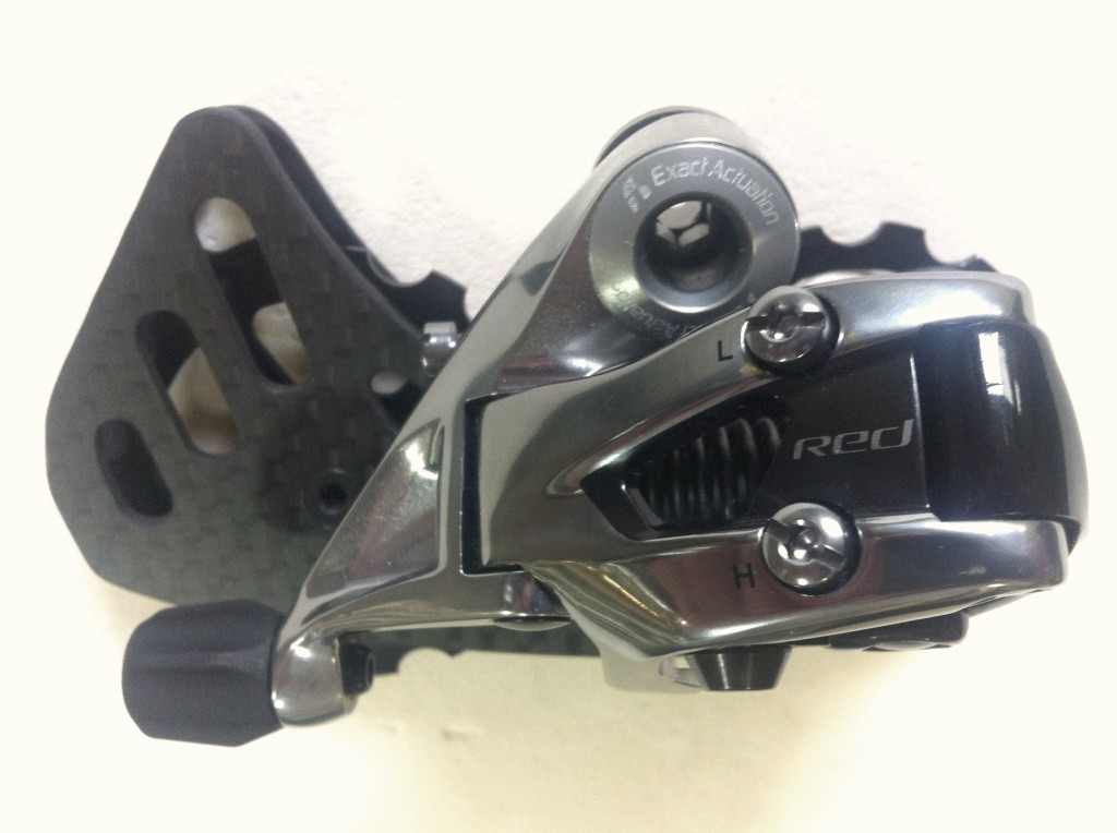 click to enlarge Il cambio Sram Red con il kit Berner