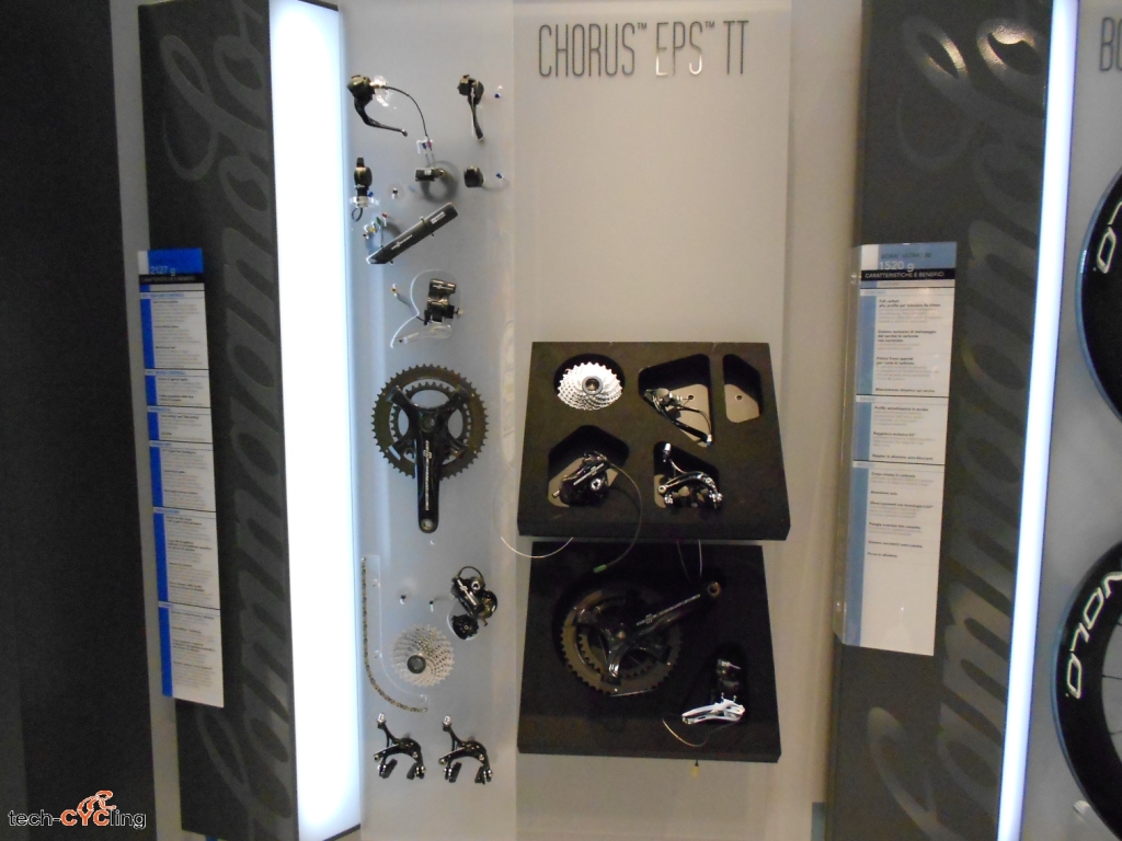 click to enlarge Campagnolo Chorus EPS in versione TT (Time Trial)
