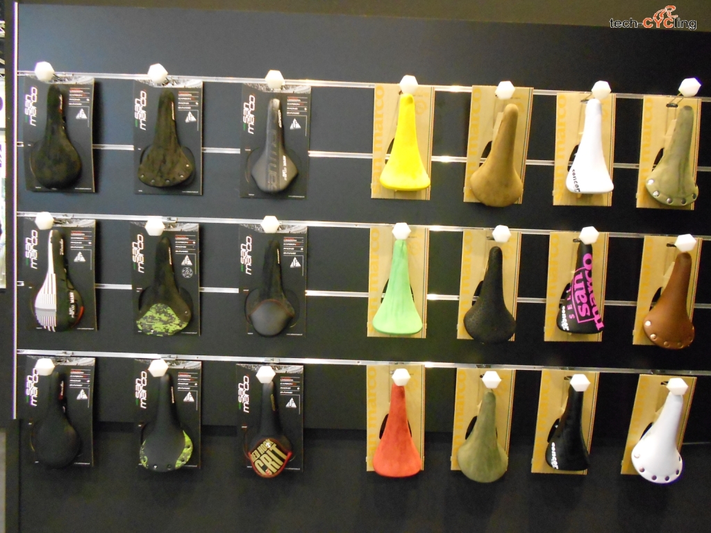 click to enlarge Expobici2014_componenti_Selle_San_Marco_foto1