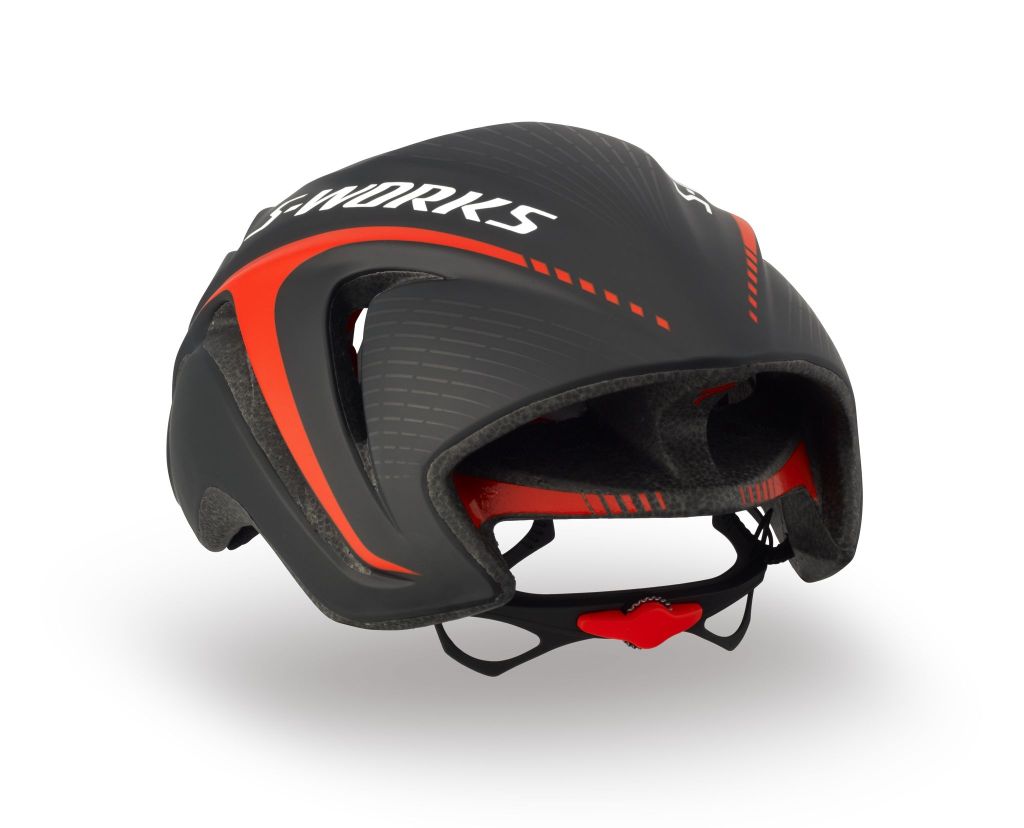 click to enlarge Specialized_helmet_SW EVADE_BLK RED_REAR3QTR