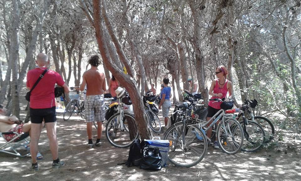 click to enlarge Taranta_bici_pineta Porto Selvaggio