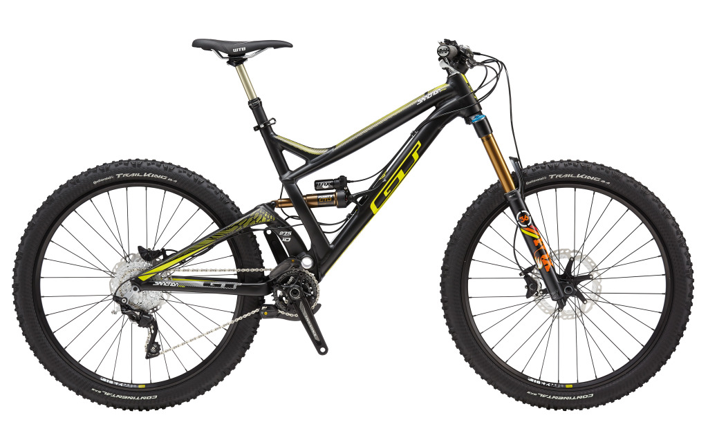 La GT Sanction Pro, telaio in alluminio, ruote da 27.5", gruppo Shimano XT con guarnitura Race Face