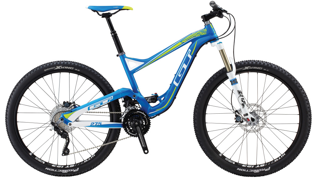 La GT Sensor AL Pro, con telaio in alluminio, gruppo Shimano XT, guarnitura Race Face