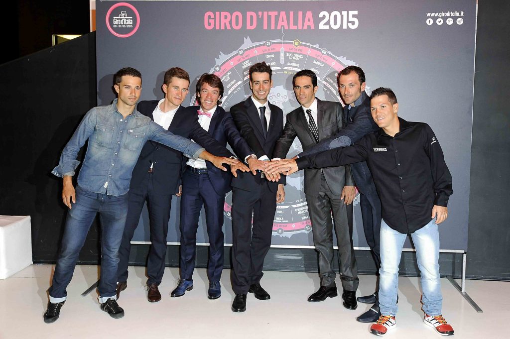 Bouhanni, Kwiatkowski, Uran, Aru, Contador, Basso, Arredondo