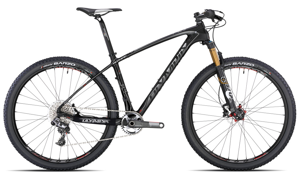 click to enlarge Olympia Fly, qui raffigurata con gruppo trasmissione SRAM XX1