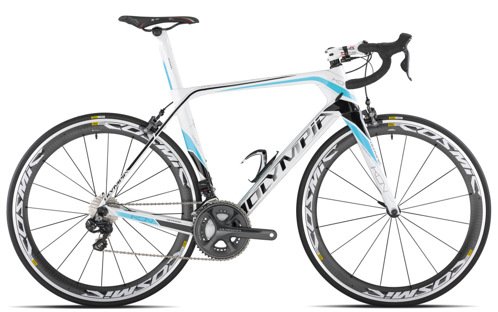 click to enlarge Olympia Ikon, qui con gruppo elettronico Shimano Ultegra Di2 11 vel