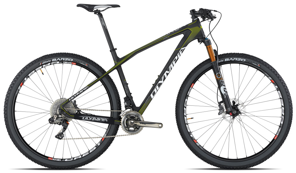click to enlarge Olympia Iron, qui con gruppo trasmissione Shimano XTR Di2 elettronico