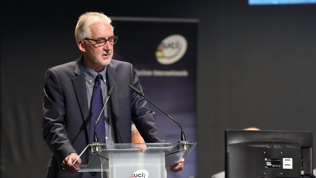 Brian Cookson, presidente UCI