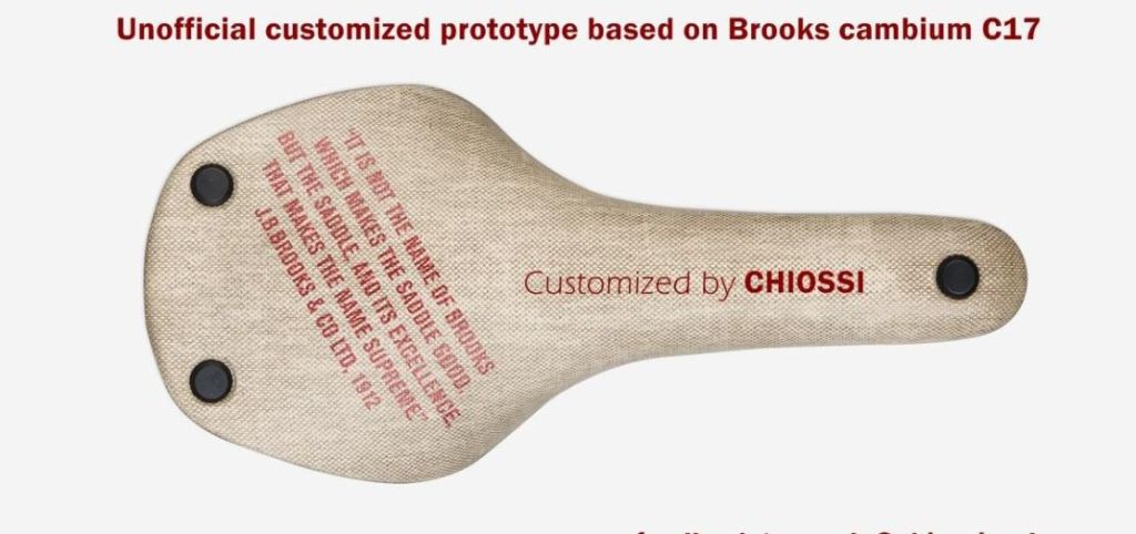 click to enlarge Chiossi_Cycles_sella_Brooks_Cambium_C17_foto1
