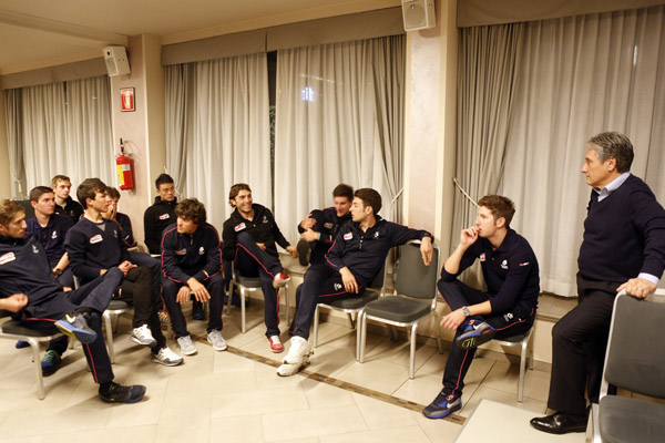 click to load video page Ritiro Lampre - Merida - Boario Terme