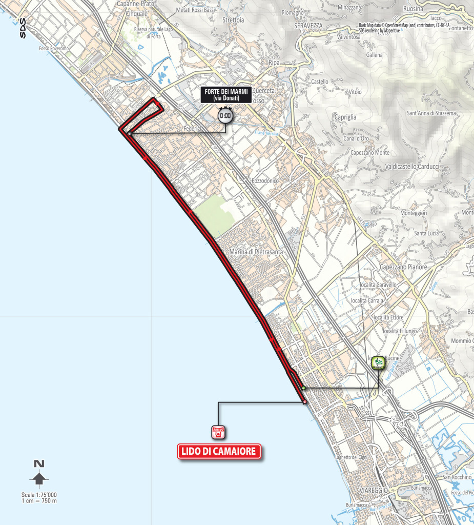 Tappa 1 - click to enlarge Tirreno-Adriatico-2015-planimetria_tappa1