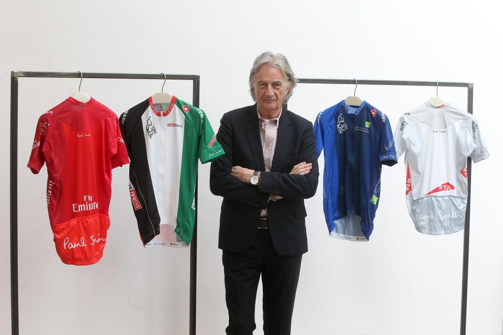 click to enlarge Paul Smith e le maglie de Dubai Tour 2015