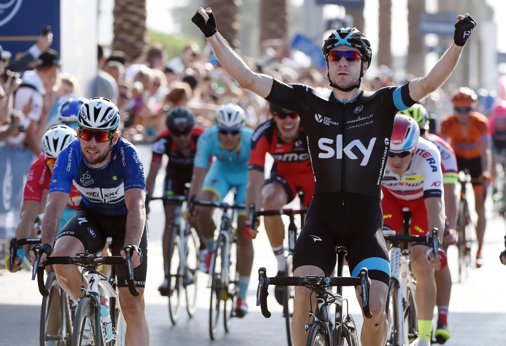 click to enlarge Dubai Tour 2015: seconda gara