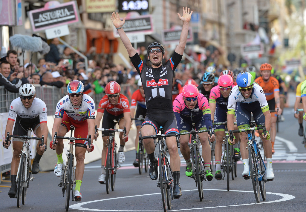 click to enlarge 106 th Milano-Sanremo: Germans John Degenkolb winning the race