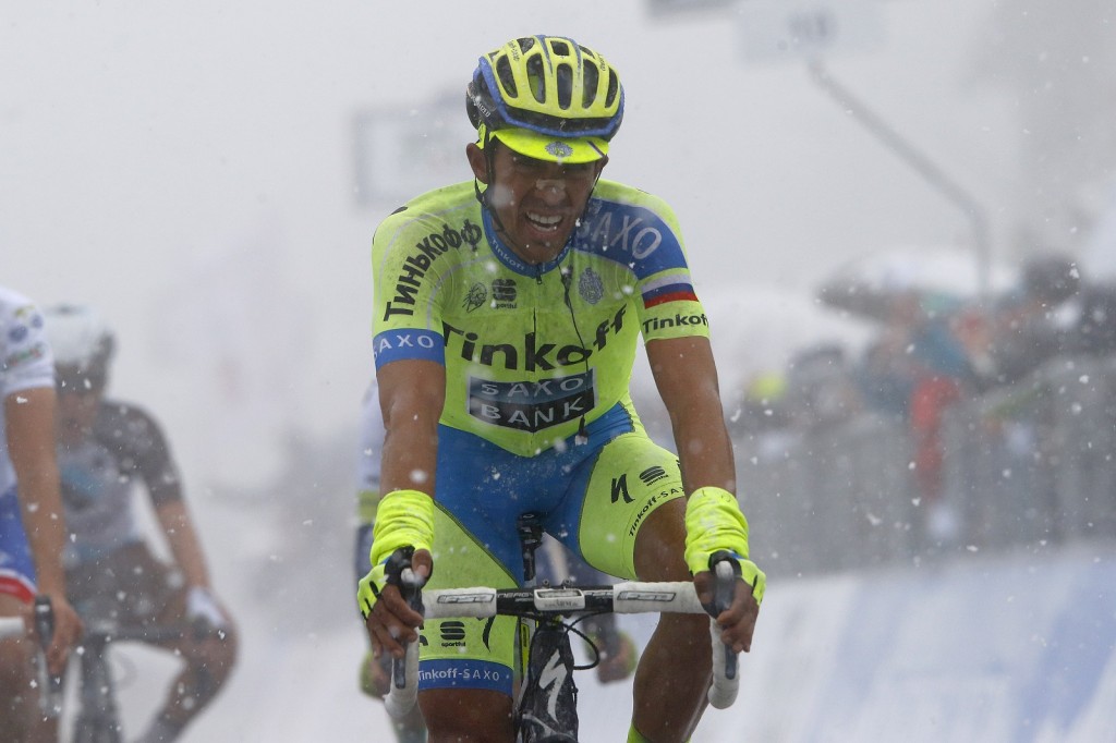 Alberto Contador (click to enlarge) Tirreno-Adriatico_2015_tappa5_Contador