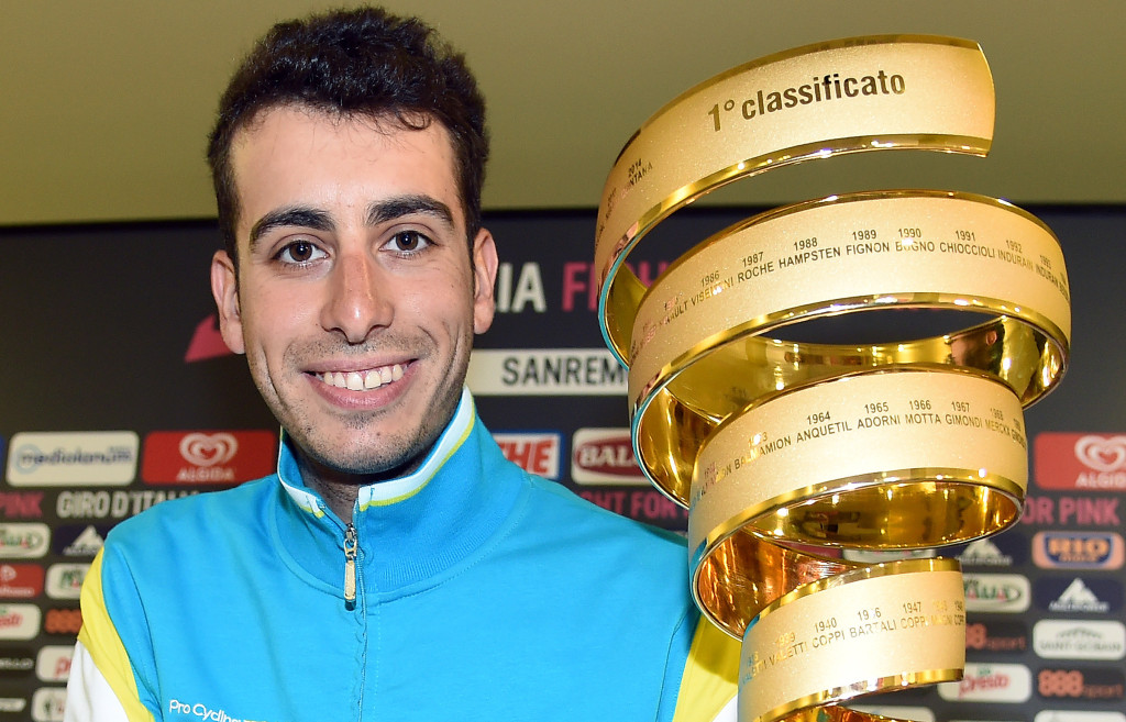 click to enlarge Giro d'Italia 2015: Conferenza stampa Aru