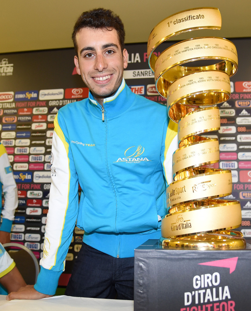 click to enlarge Giro d'Italia 2015: Conferenza stampa Aru