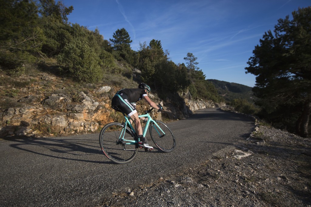 La Specialissima CV in discesa (foto © Bianchi)