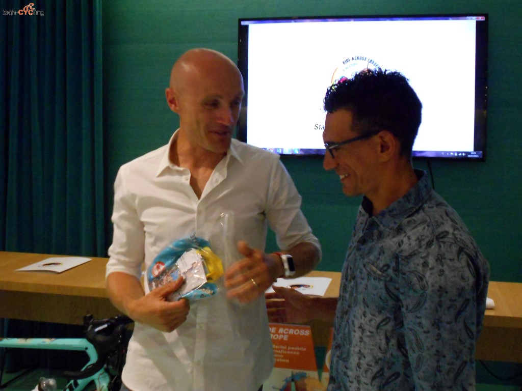click to enlarge Fred Morini e Paolo Tiralongo