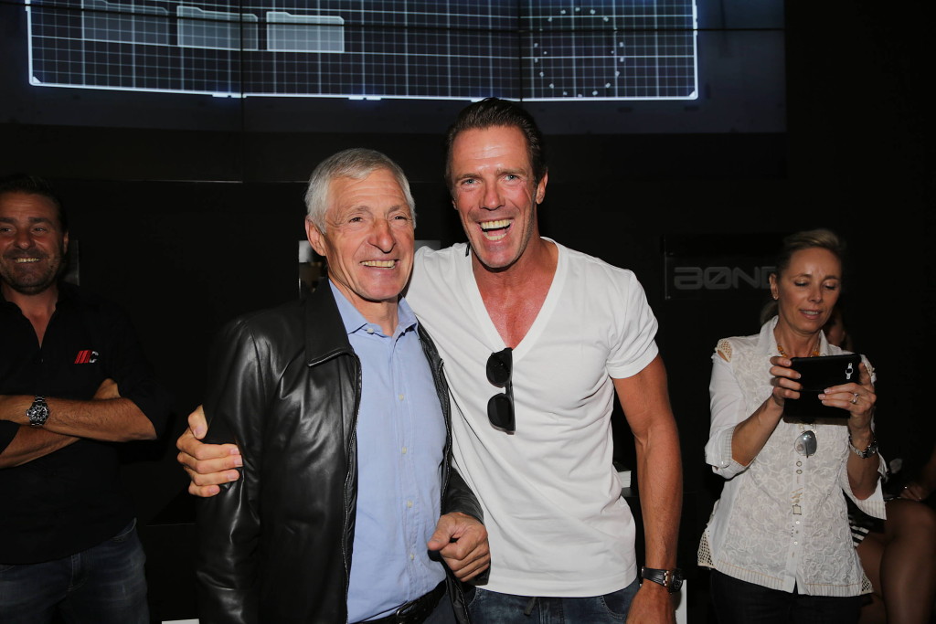 click to enlarge Francesco Moser e Mario Cipollini