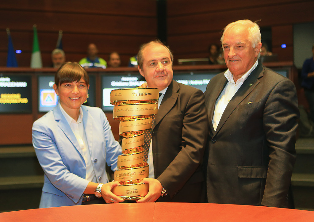 Debora Serracchiani, Mauro Vegni ed Enzo Cainero