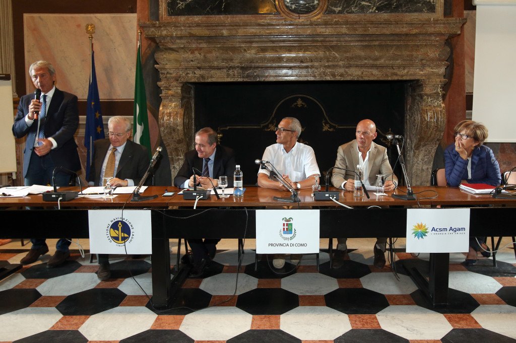 click to enlarge La presentazione ufficiale de IL LOMBARDIA, avvenuta quest'oggi a Como