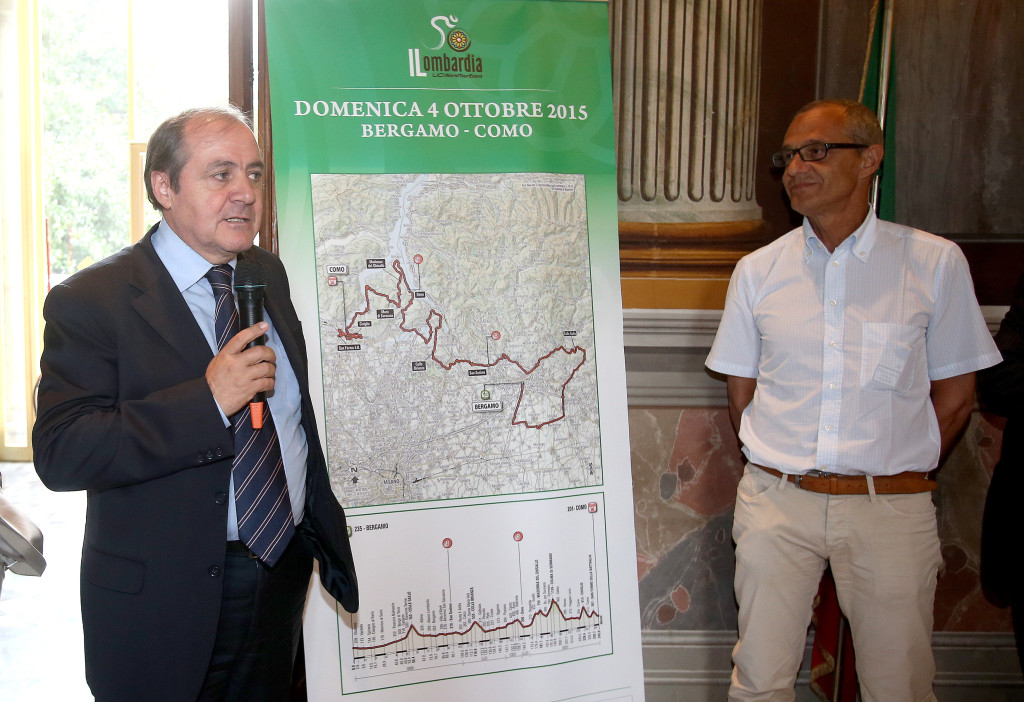 click to enlarge Mauro Vegni con il Sindaco di Como, Mario Lucini