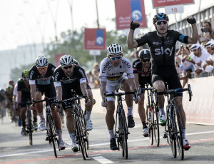Abu Dhabi 2015 cycling race: second stage