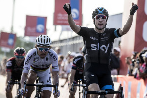 Abu Dhabi 2015 cycling race: second stage