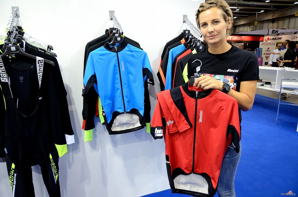 click to enlarge CosmoBikeShow_2015_abbigliamento_Santini_foto17