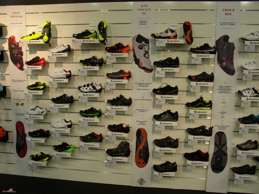 click to enlarge CosmoBikeShow_2015_scarpe_Scott_foto1