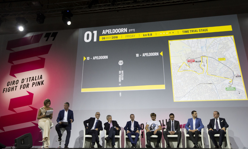 click to enlarge Giro d'Italia 2016 presentation