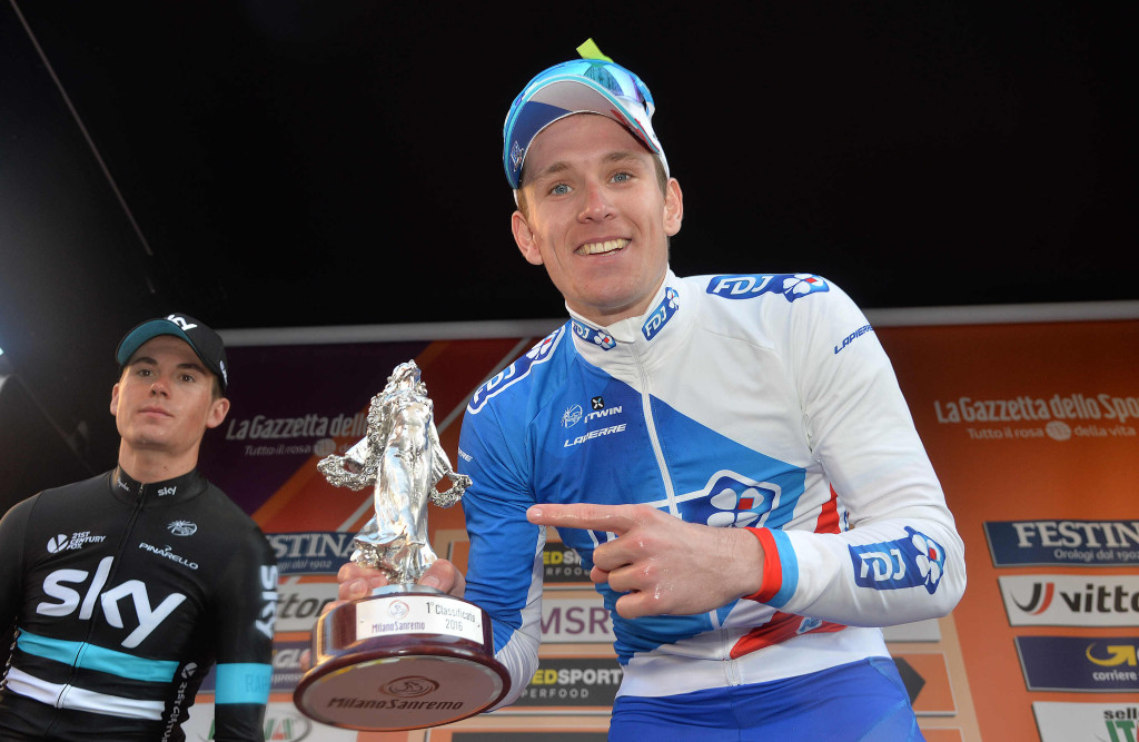 click to enlarge Milano-Sanremo cycling race