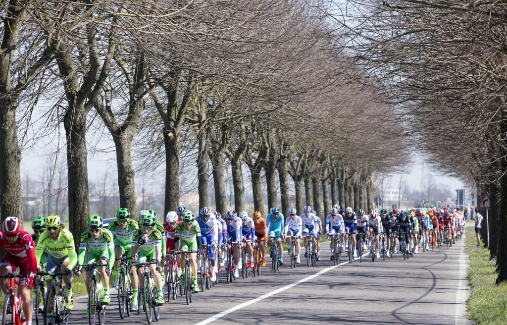 click to enlarge Milano-Sanremo cycling race