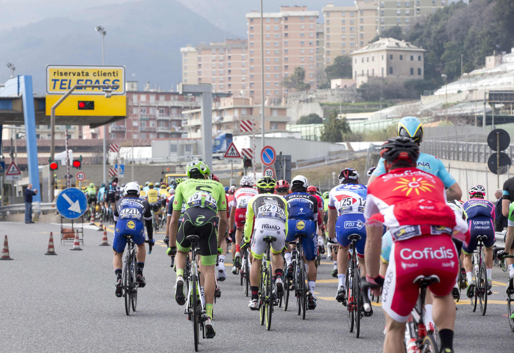 click to enlarge Milano-Sanremo cycling race