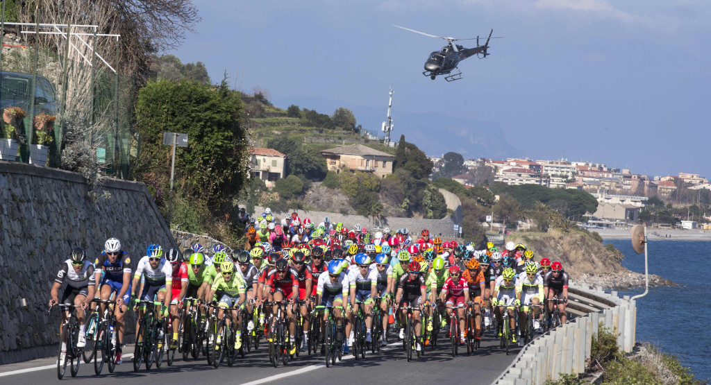 click to enlarge Milano-Sanremo cycling race