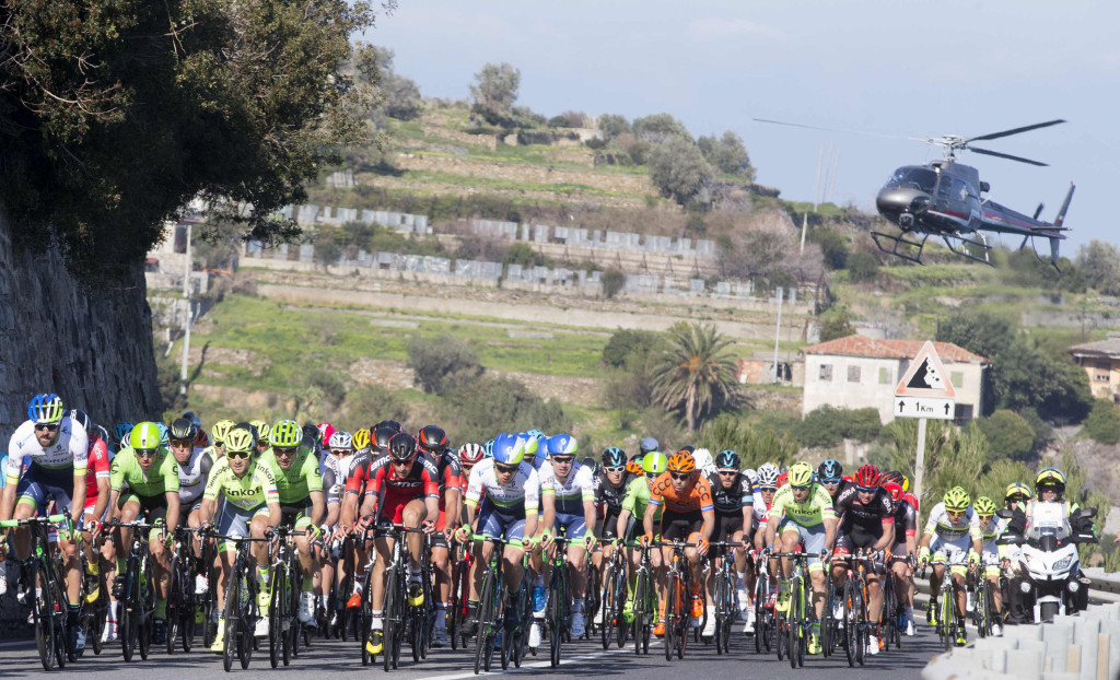 click to enlarge Milano-Sanremo cycling race