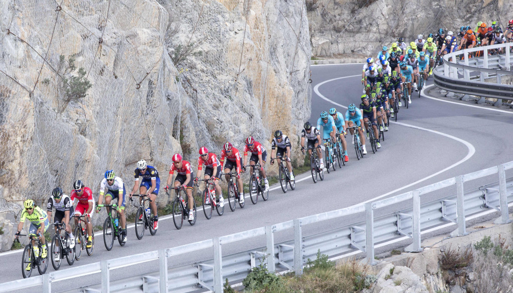click to enlarge Milano-Sanremo cycling race