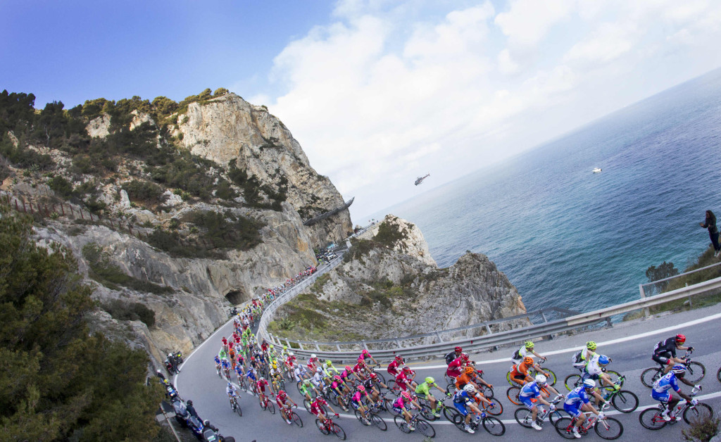 click to enlarge Milano-Sanremo cycling race