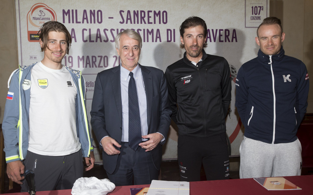 click to enlarge Milano-Sanremo cycling race's presentation