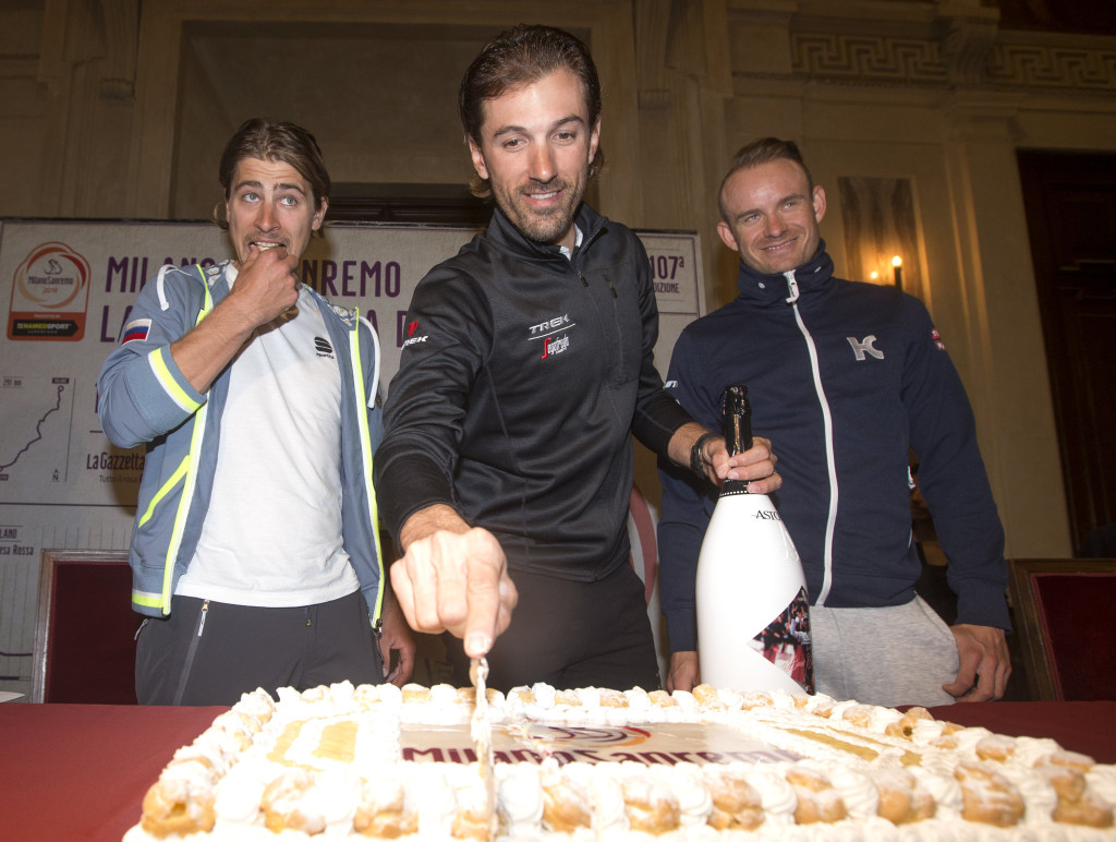 click to enlarge Milano-Sanremo cycling race's presentation