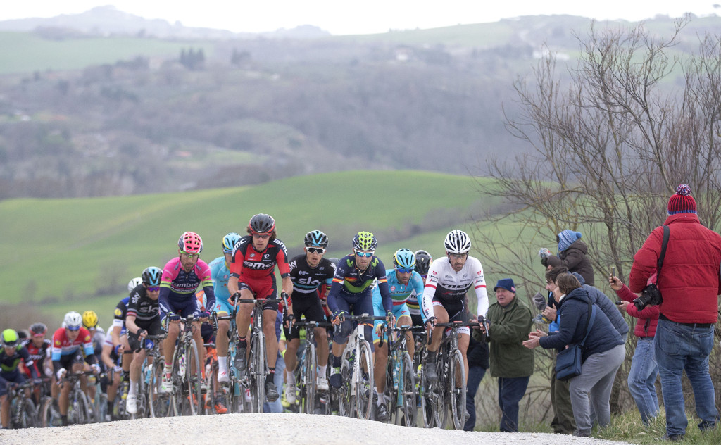 Strade Bianche gravel cycling race