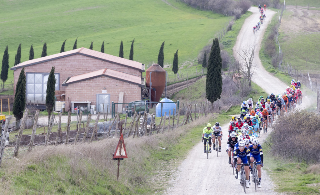 Strade Bianche gravel cycling race