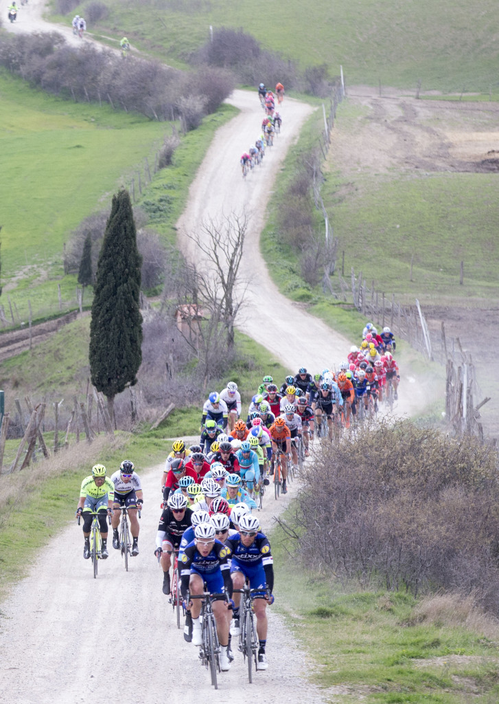 Strade Bianche gravel cycling race