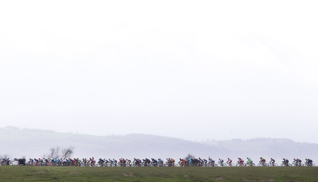 Strade Bianche gravel cycling race