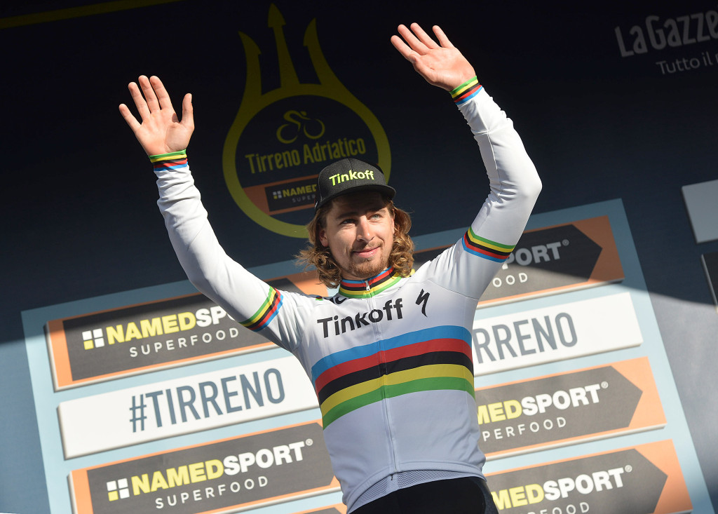 Peter Sagan (Tinkoff), oggi quarto ma leader della classifica a punti