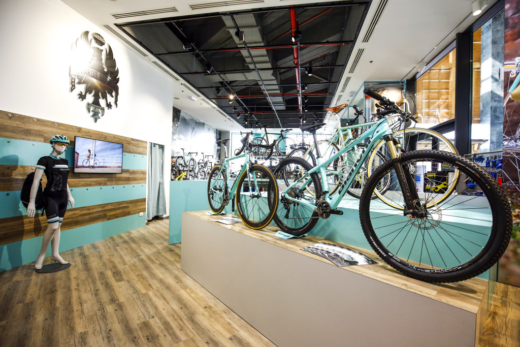 click to enlarge Bianchi Bike Store