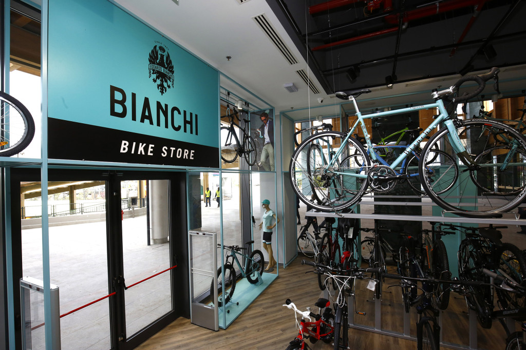 click to enlarge Bianchi Bike Store